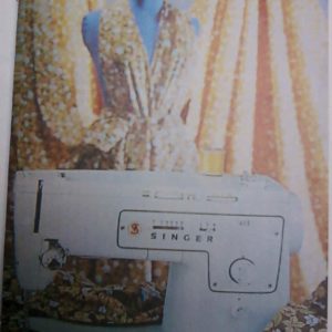 SINGER MODEL 413 Sewing Machine Manual