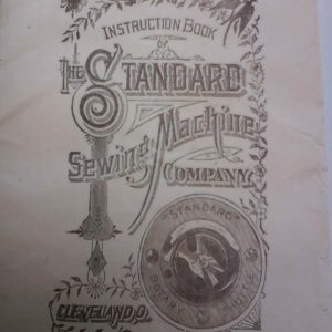 STANDARD ROTARY TREADLE Sewing Machine Manual