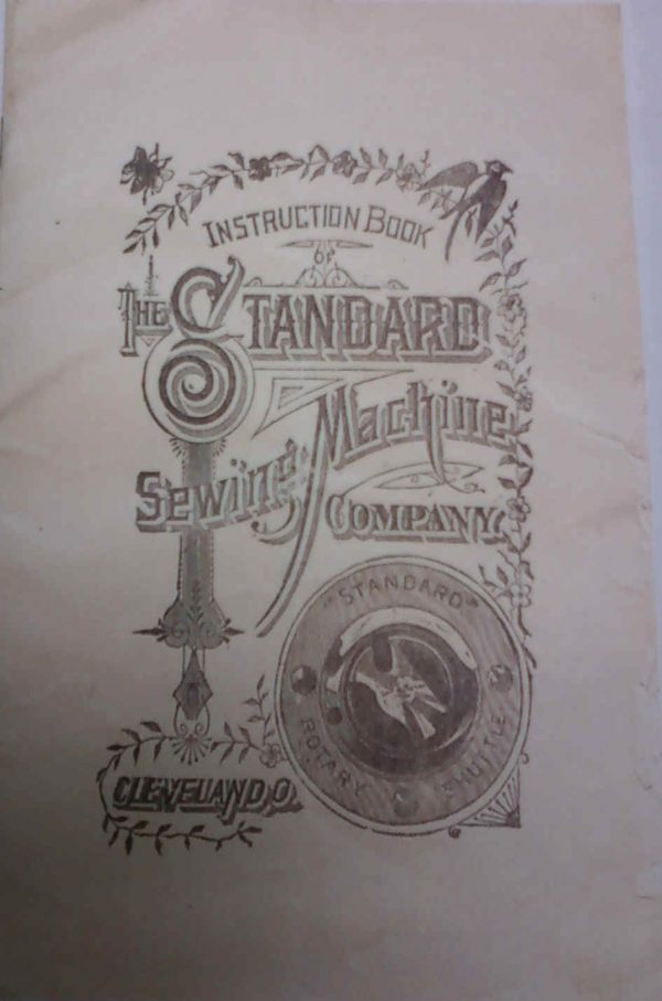 STANDARD ROTARY TREADLE Sewing Machine Manual